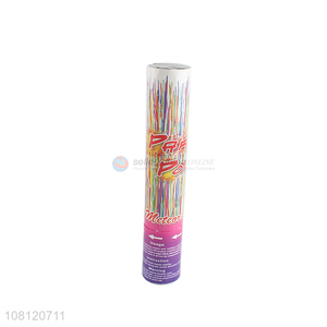 China supplier air compressed party poppers for anniversary celebration