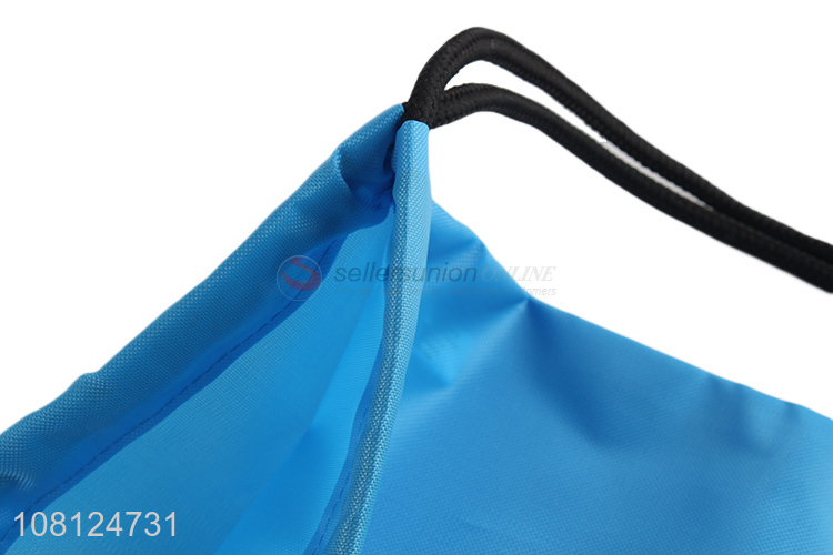New arrival heavy duty 420D oxford cloth drawstring bag backpack