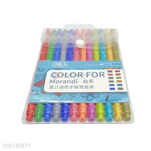 0.4Mm Fineliner Color Pen Morandi Color Hand Account Pen