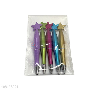Best Sale Colorful Stars School And Office Ballpoint Pen