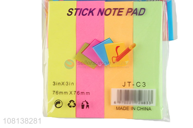 Top product colorful post-it notes sticky note pads