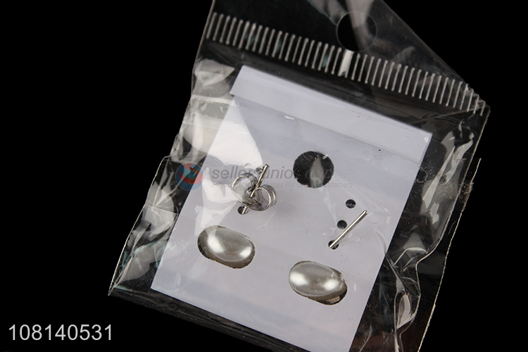 Top sale delicate design women jewelry ear studs wholesale