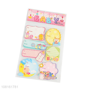 High quality paper stickers cartoon stickers for sale
