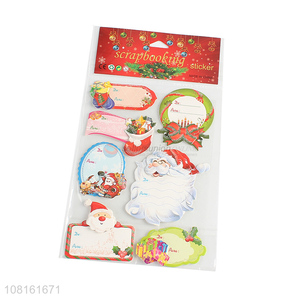 Online wholesale creative acrapbooking sticker for christmas