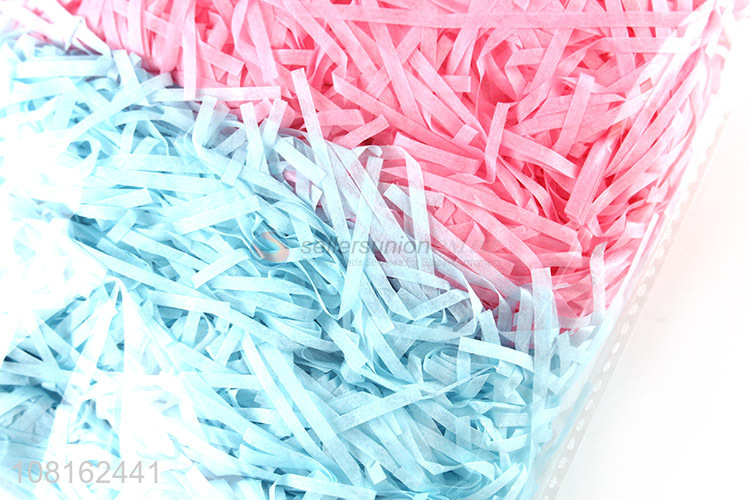 New style multicolor shredded paper for candy box decoration