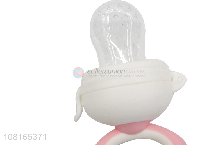 Factory price silicone food feeder baby pacifier for sale