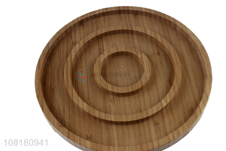 Low price simple kitchen bamboo cooking plate wholesale