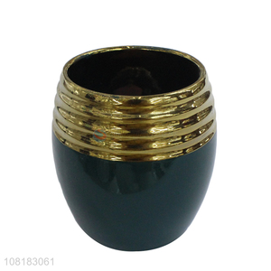 Wholesale price simple ceramic flowerpots for garden