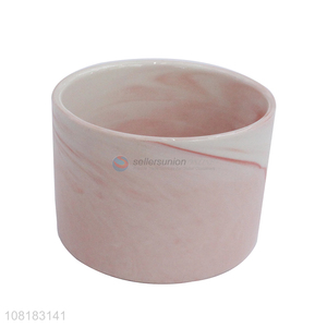 China market pink creative mini ceramic flowerpot