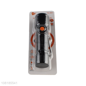 Wholesale usb fast charging portable mini led flashlight torch light