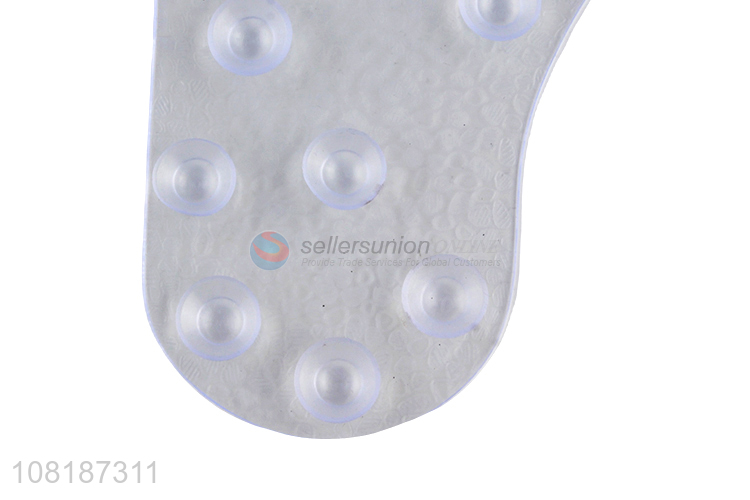 Hot Sale Foot Shape Two-Sided Suction Cups Anti-Slip Mat For Bath