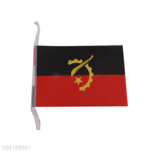 Yiwu market international world handheld flag mini Angola country flag