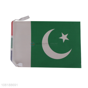 New arrival handheld mini Pakistan country flag party decoration supplies