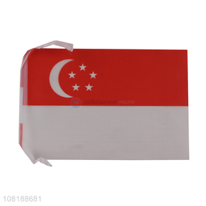 Wholesale international world handheld flag mini Singapore country flag
