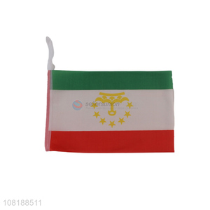 New arrival small Tajikistan stick flags handheld flags for world cup