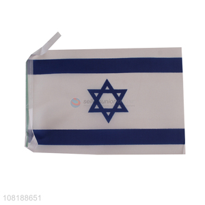 High quality mini Israel national country stick flag for festival events