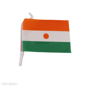 Yiwu market small mini Niger flag sport events handheld country flag