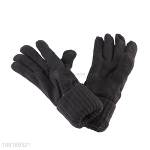 Yiwu market fashion design warm winter gloves for sale