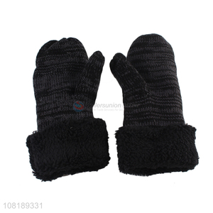 Factory supply polyester winter outdoor warm gloves for sale