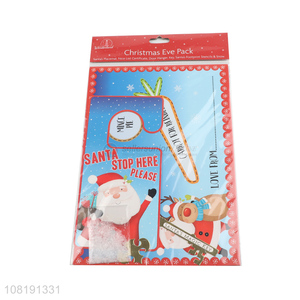 Wholesale Christmas Eve Packs With Placemat Door Hanger And Snow