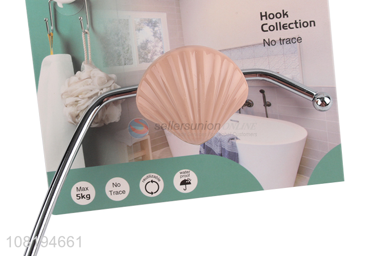 Factory supply punch free suction cup towel bar bathroom towel holder