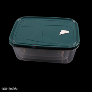 Hot sale 3pcs food storage <em>containers</em> leakproof preservation box set