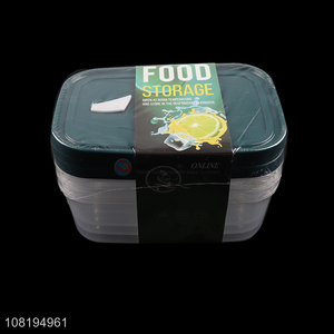 Low price 3pcs bpa free <em>plastic</em> airtight food storage <em>containers</em> set