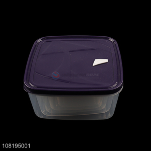 Wholesale 5pcs <em>plastic</em> fresh food storage box food storage <em>containers</em>