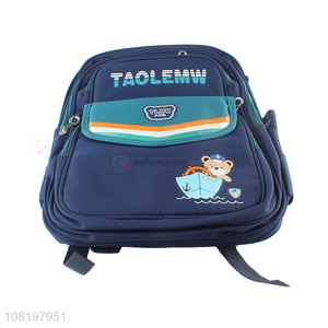 Good quality cartoon design girls boys backpacks students school bags