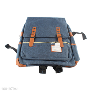 High quality vintage laptop backpack school bag backpack for women men