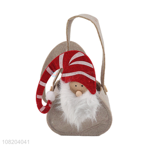Factory price non-woven <em>Christmas</em> <em>gift</em> bag shopping bag with handles