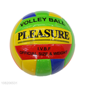 Fashion Colorful PVC Volleyball Official Size 5 Volleyball