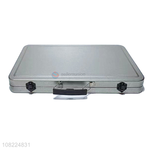 Good Sale Multi-Function Portable Tin Box Storage Box With Handle