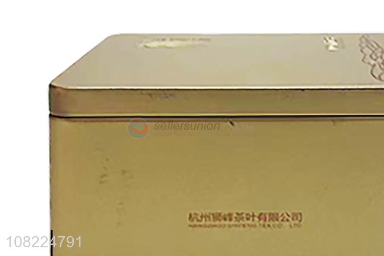 Best Quality Rectangle Tin Box Multipurpose Metal Storage Box