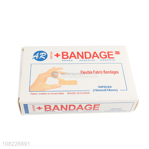 Factory supply medical flexible fabric bandages band-aid