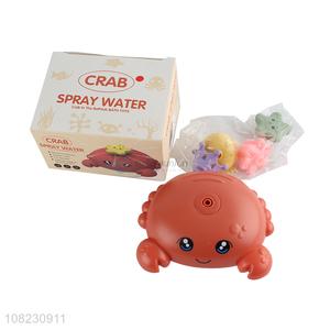 Cute design cartoon <em>spray</em> <em>water</em> toys bath toys for children