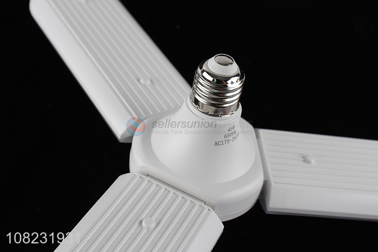 High quality 40W foldable led trefoil fan bulb ceiling fan light