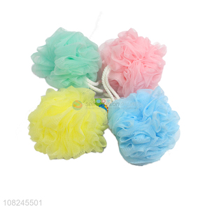 Wholesale Colorful Bath Ball Soft Shower Ball