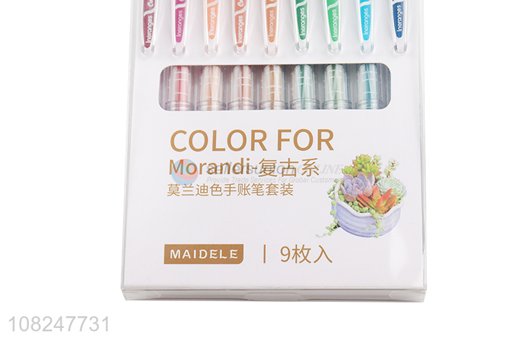 Online wholesale color gel pen hand account pen set