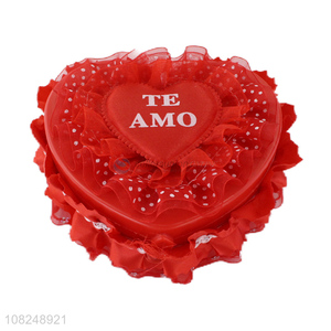 Most popular heart shape girls jewelry box gifts box for sale