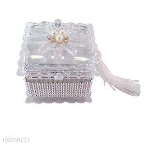 New products square fashion women jewelry box gifts box