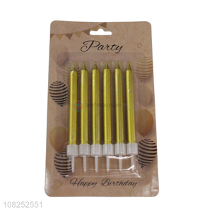 Hot selling simple birthday candles party candles