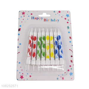 New arrival printed candles party candles for birthday