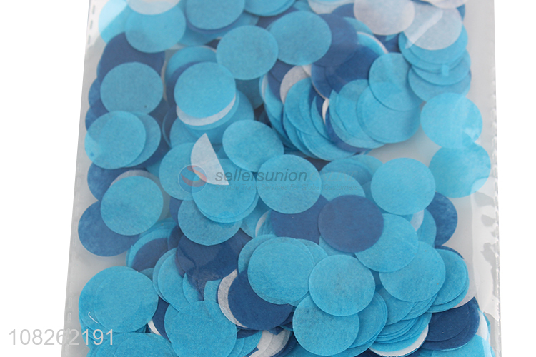 Yiwu wholesale DIY paper wafer party atmosphere props