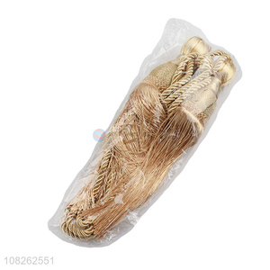 Yiwu wholesale creative fringed curtain buckle for household