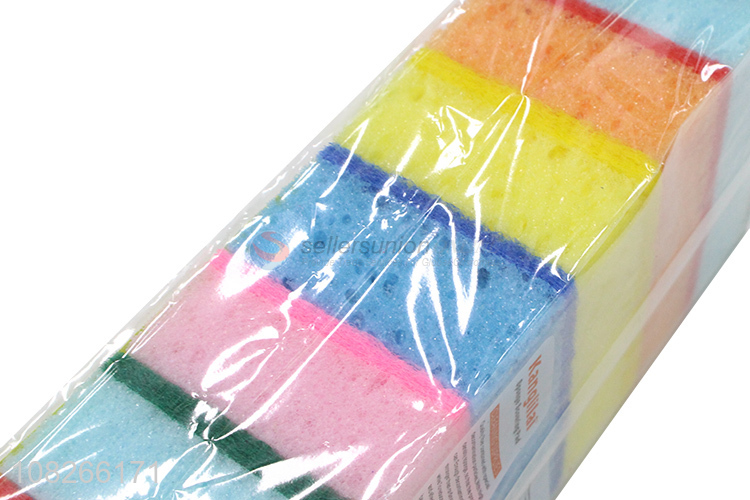 New Arrival Colorful Scouring Pad Dish Cleaning Sponge