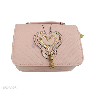 Good quality fashionable women handbag messenger cross-body bag for ladies
