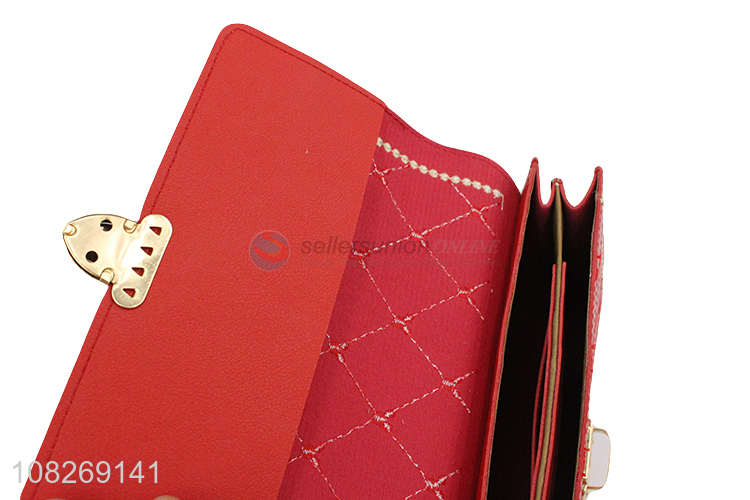Hot selling embroidery clucth wallet purse evening bag for women
