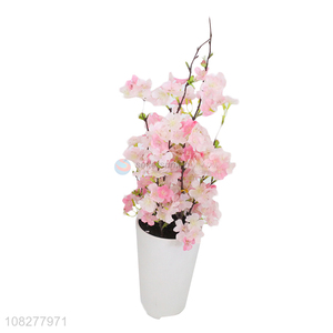 China export creative artificial cherry blossom bonsai for home