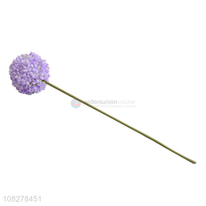 Factory direct sale single hydrangea artificial flower for DIY